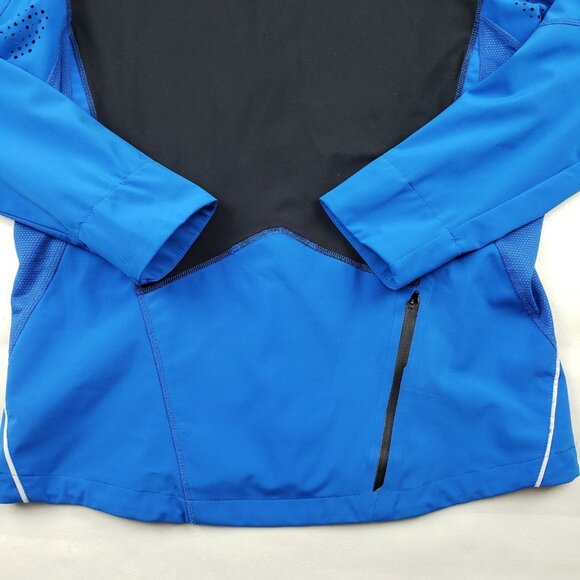 Swix Cross Country Ski Jacket Mens Large Blue Softshell Vented Winter Nordic XC - Picture 10 of 15